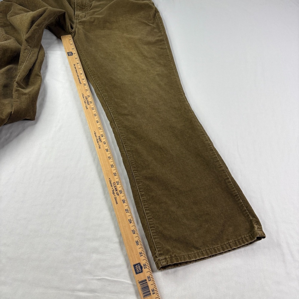 Polo Ralph Lauren Corduroy Pants Mens 42x32 Brown 750 Bootcut Chino - Picture 8 of 12